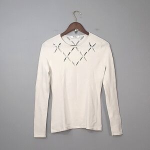 Bailey 44 REVOLVE White Long Sleeve Cutout Top